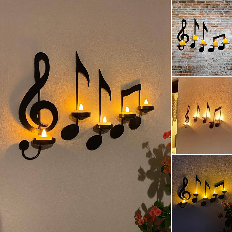 RhythmLuxe - Kreativa Musiknoter Vägglampa för Inspirerad Belysning Carvallo