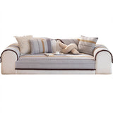 Klassisk Naturlig Bomull Lin Andningsbar Sofföverdrag 90x180cm Carvallo