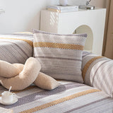 Klassisk Naturlig Bomull Lin Andningsbar Sofföverdrag 90x180cm Carvallo