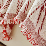 Klassisk Rutig Vändbar Antiskrapsoffa Täck Plush Carvallo