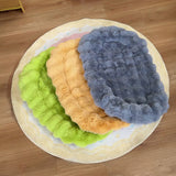 Ultra Soft Faux Rabbit Fur Pet Mat Lyxigt Komfort Stöd Carvallo