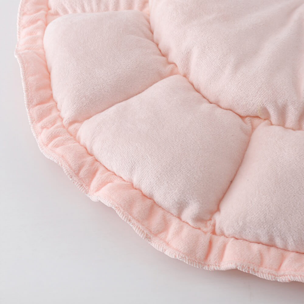 Rynkad Is Silke Kylning Husdjur Säng Fällbar Stilig Komfort Carvallo