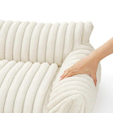 Faux Kaninpäls Våg Husdjur Säng Ultimat Komfort Stöd Carvallo