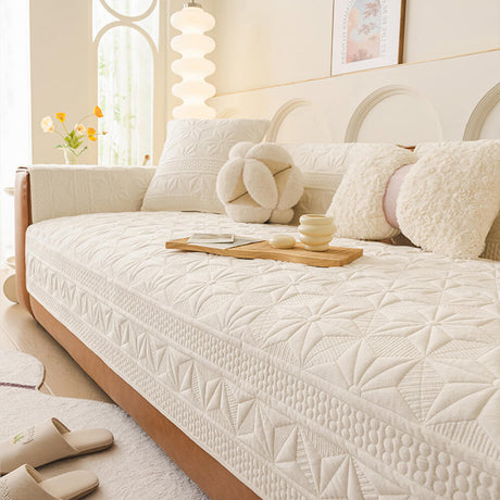 Lyxig Kristall Sammet Represistent Sofföverdrag Carvallo