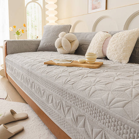 Lyxig Kristall Sammet Represistent Sofföverdrag Carvallo