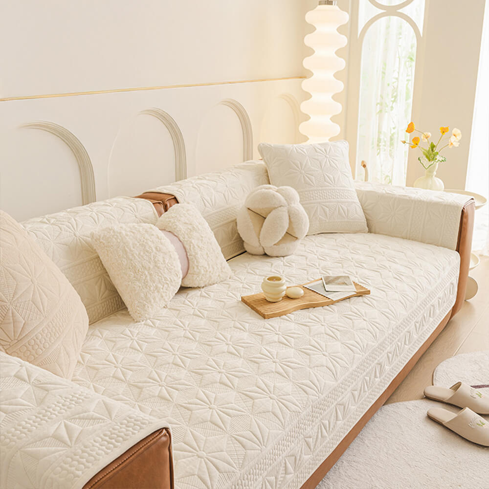 Lyxig Kristall Sammet Represistent Sofföverdrag Carvallo