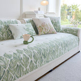 Chenille Romantisk Botanisk Design Bekväm Sofföverdrag Carvallo