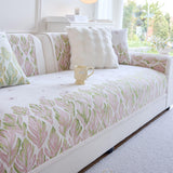 Chenille Romantisk Botanisk Design Bekväm Sofföverdrag Carvallo