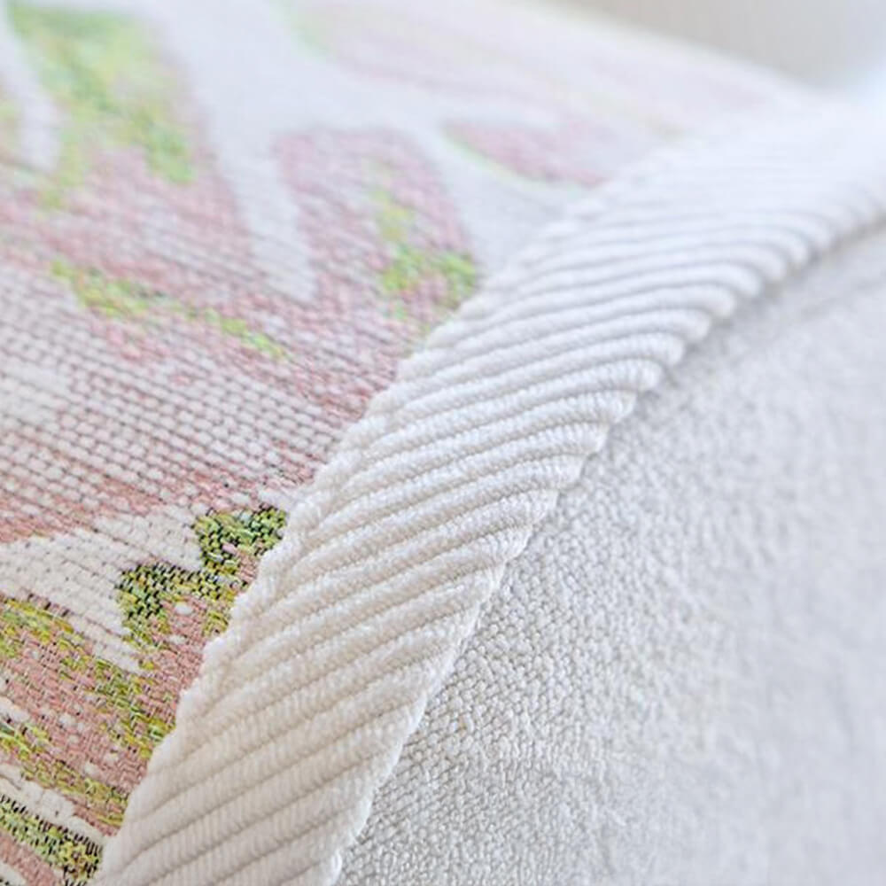 Chenille Romantisk Botanisk Design Bekväm Sofföverdrag Carvallo