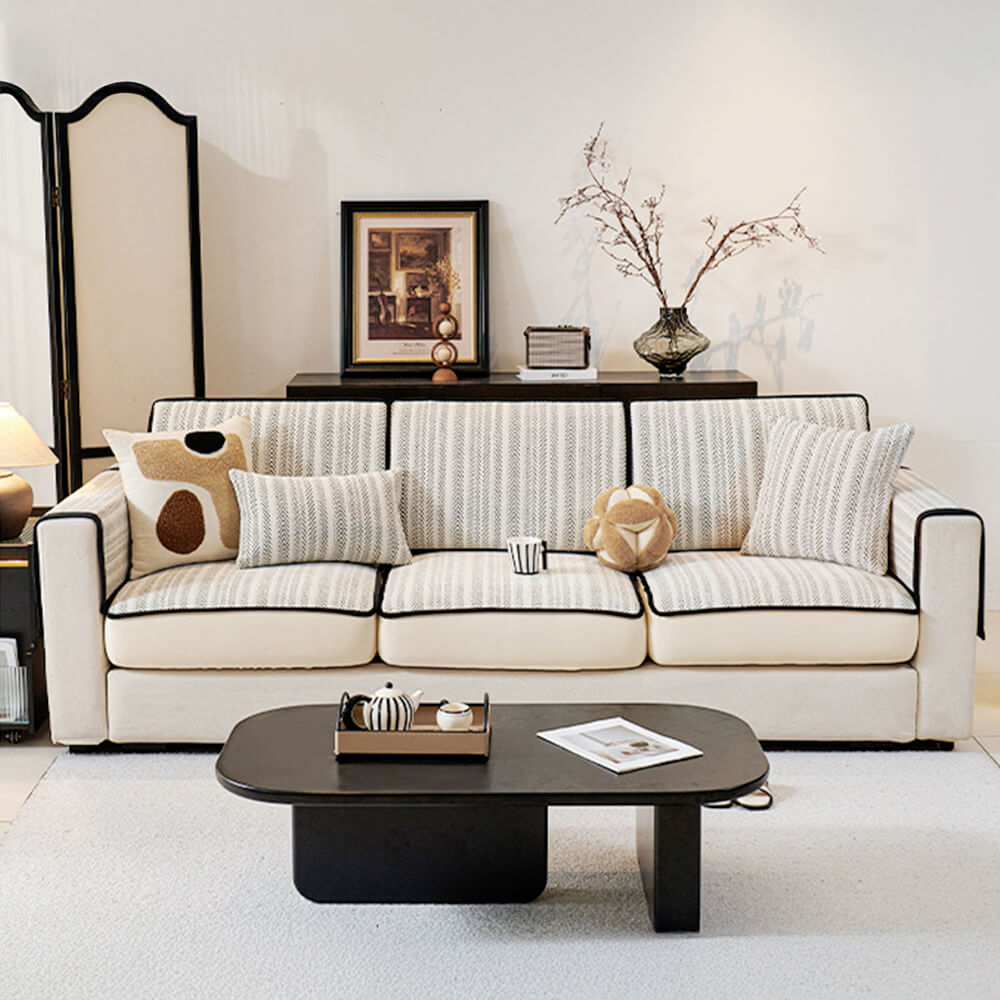 Klassisk Retro Stretch Chenille Sofföverdrag Full Protection Carvallo