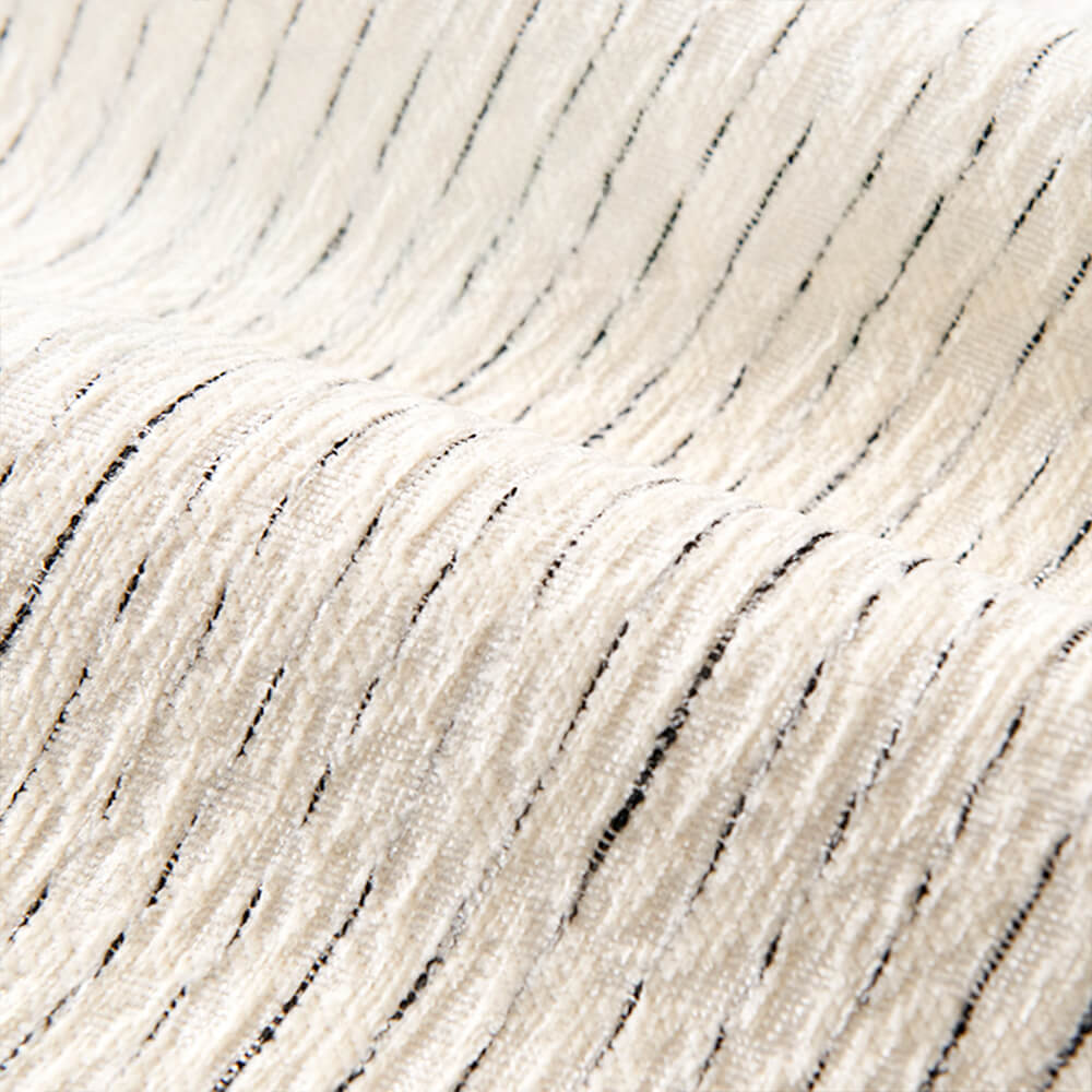 Linear Modern Stretch Chenille Full Wrap Sofföverdrag - Mjukt Hållbart Design Carvallo