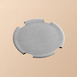 Rund Andningsbar Fuktbevis Varm Nät Kattbädd med Pom-Poms Carvallo