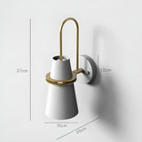 LuxeHorn Glow - Macaron Designer Vägglampa med Modern Horn Elegans Carvallo