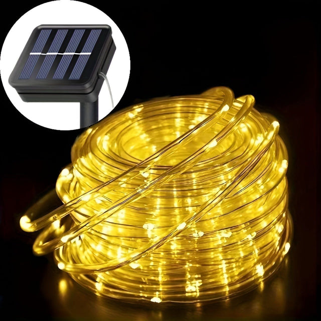 FairyGleam Light - Solarbetriven trädgårdsljusslinga LED för utomhusbruk Carvallo