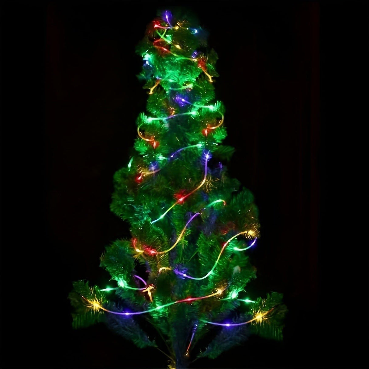 FairyGleam Light - Solarbetriven trädgårdsljusslinga LED för utomhusbruk Carvallo