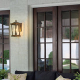 Lantgård Vattentät Glasskärm Utomhusvägglampa Carvallo