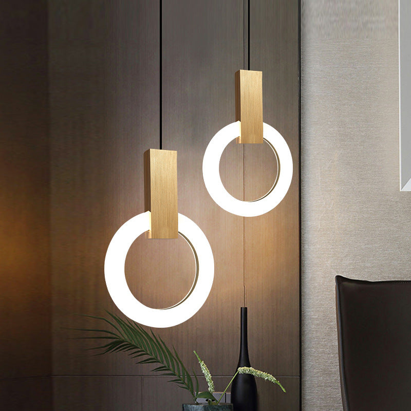 Pendellampa Modern LED Ring Taklampa Carvallo