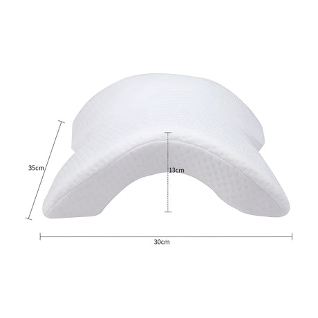 FeatherDream Kudde - Böjd U-formad Ortopedisk Memory-skum Handkudde Carvallo