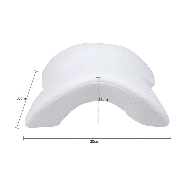 FeatherDream Kudde - Böjd U-formad Ortopedisk Memory-skum Handkudde Carvallo