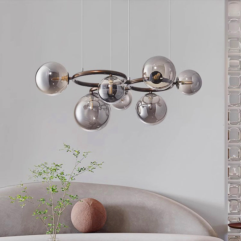 Femke Modern Matbordslampa – Unik treringdesign med dimbar LED-belysning Carvallo