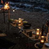 Fenna LED-bordslampa i japansk stil – Uppladdningsbar, Modern atmosfärbelysning Carvallo