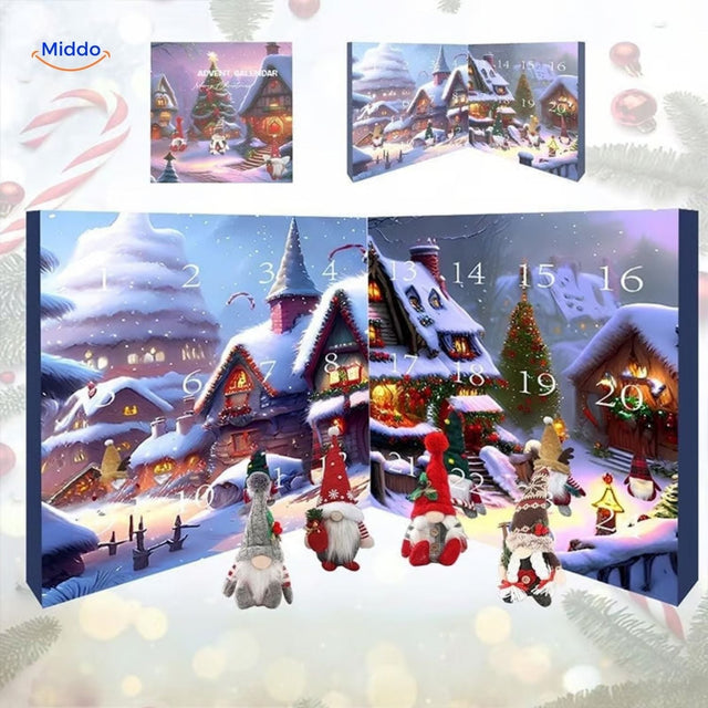 Carvallo - Plysch Gnom Adventskalender Carvallo