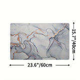 Fien Marmor-Antirutsch-Duschmatta – Lyxig komfort och säkerhet för ditt badrum Carvallo