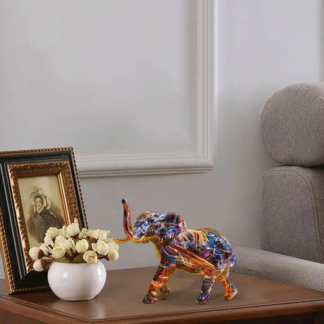 PrismArt - Vibrant Resin Sculpture to Elevate Your Decor Carvallo