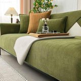 Sofföverdrag för L-form – Halkfritt mjukt soffskydd för komfort och stil Carvallo