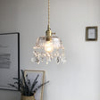 Finn Kristall Pendellampa - Elegant hängande lampa med transparenta kristaller, Högkvalitativ kvalitet, Stilfull belysning Carvallo