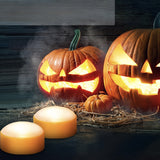 Pumpa LED-ljus – Flimrande batteridrivna Halloweenljus MILA Sverige