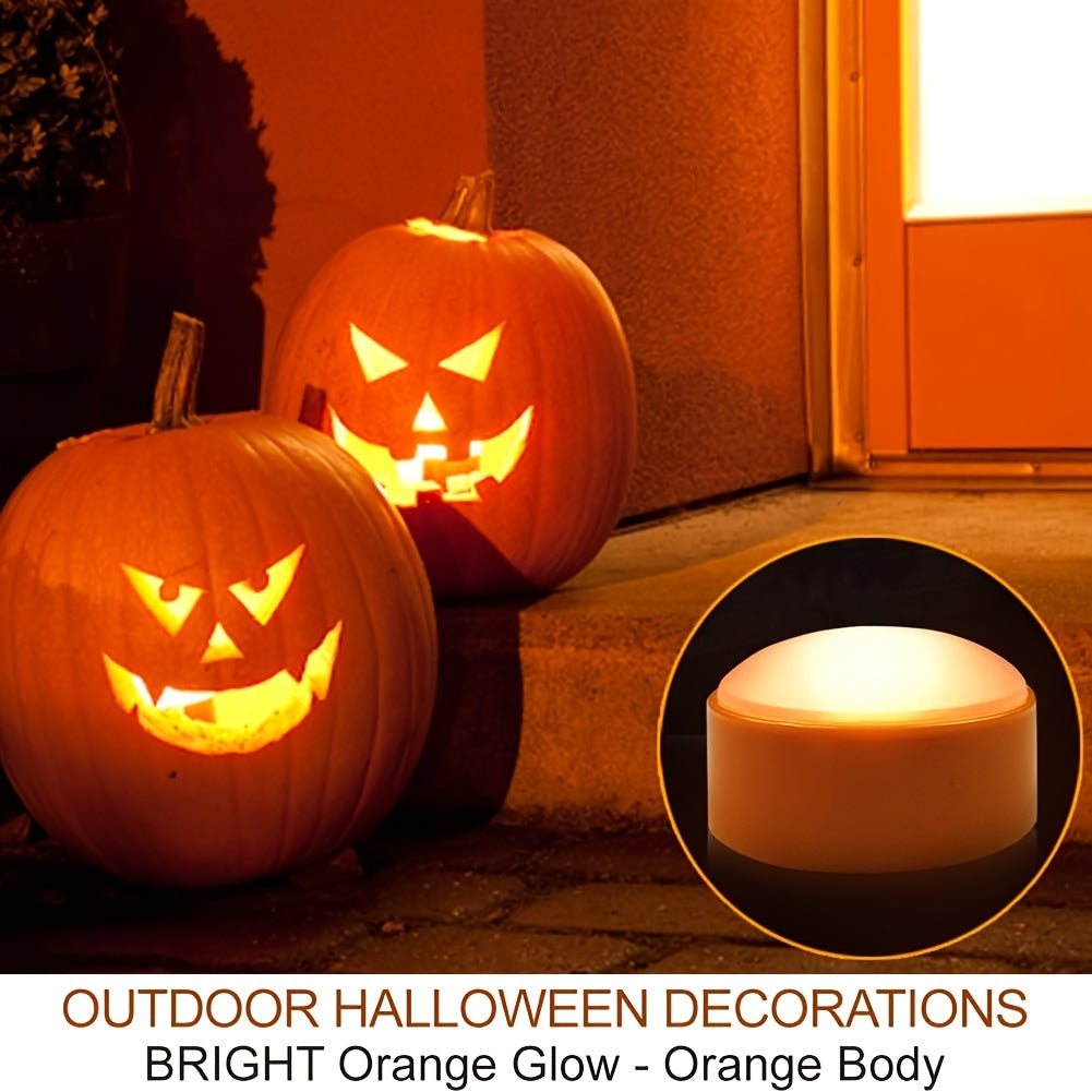 Pumpa LED-ljus – Flimrande batteridrivna Halloweenljus MILA Sverige
