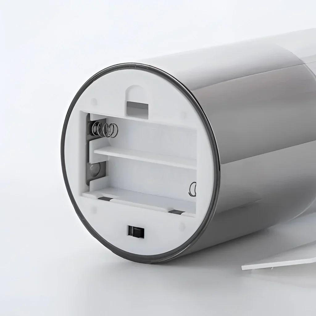 Flamlösa ljusset av glas med fjärrkontroll – 3-delat LED stumpenljusset Carvallo