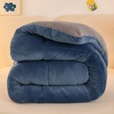 FleeceCozy Filt - Varm Köpsert Sherpa-Fleece-Filt Carvallo