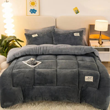 FleeceCozy Filt - Varm Köpsert Sherpa-Fleece-Filt Carvallo