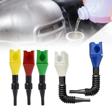 Silikontratt med bred mynning – kladdfritt verktyg för överföring av vätska och olja MILA Sverige