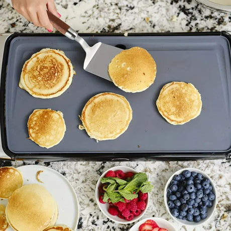 Rostfritt Stål Kök Spatel med Trähandtag Carvallo