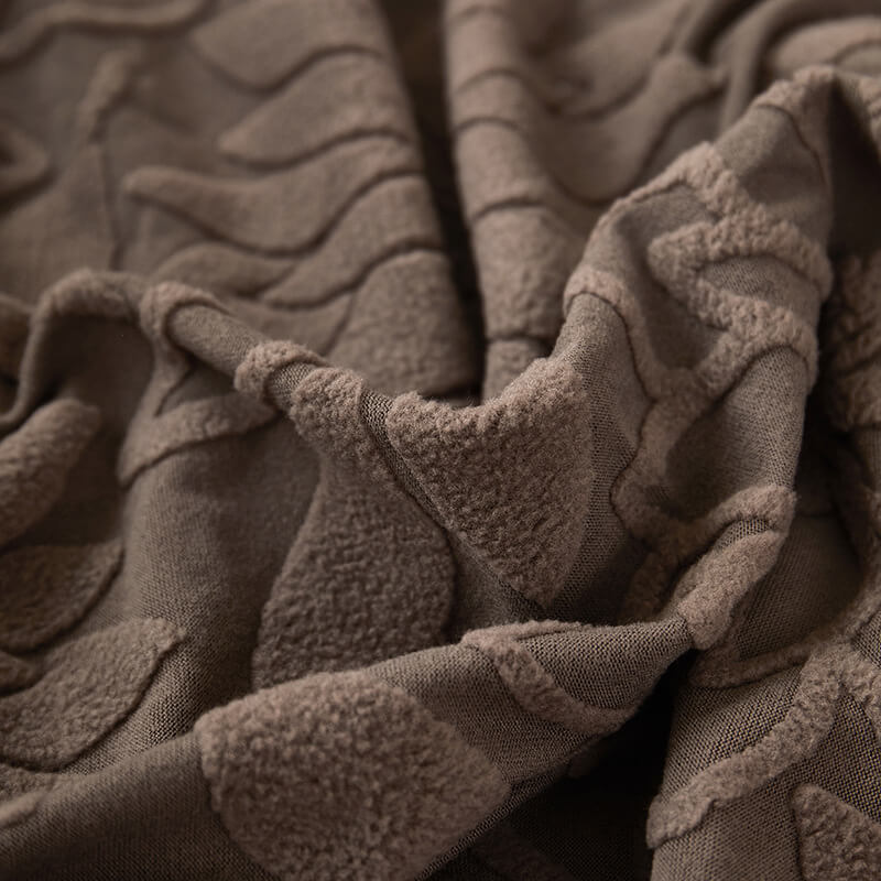 Blommig Sammet Stretch Hela Wrap Soffskydd Sofföverdrag Carvallo