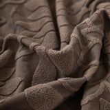 Blommig Sammet Stretch Hela Wrap Soffskydd Sofföverdrag Carvallo