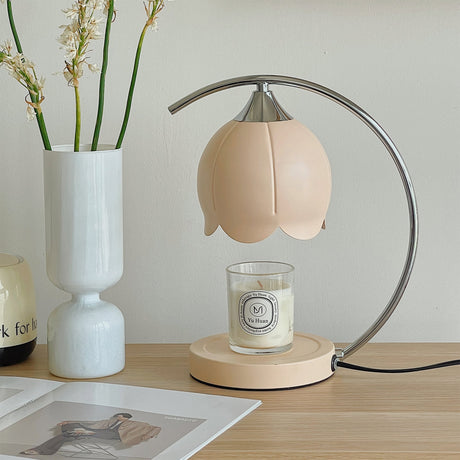 Bordslampa med ljusvaxsmältare Carvallo