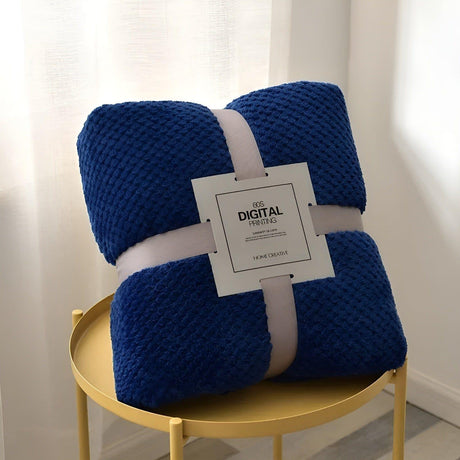 Mysig sofffilt – Extra tjock och mjuk | Kingsize-storlek för soffa eller säng Carvallo