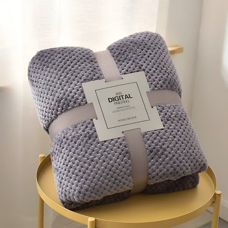 Mysig sofffilt – Extra tjock och mjuk | Kingsize-storlek för soffa eller säng Carvallo