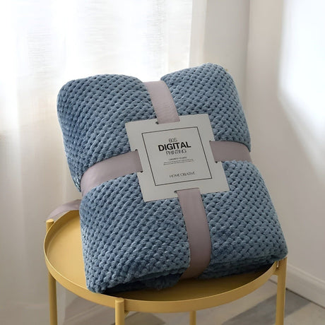 Mysig sofffilt – Extra tjock och mjuk | Kingsize-storlek för soffa eller säng Carvallo