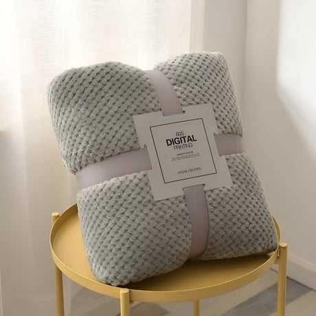 Mysig sofffilt – Extra tjock och mjuk | Kingsize-storlek för soffa eller säng Carvallo