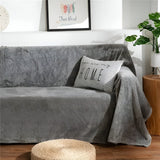 Mysig sofffilt – Extra tjock och mjuk | Kingsize-storlek för soffa eller säng Carvallo