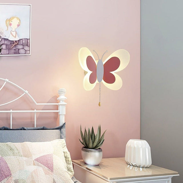 Butterfly Design LED Vägglampa för Elegant Hem Atmosfär Carvallo