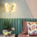 Butterfly Design LED Vägglampa för Elegant Hem Atmosfär Carvallo