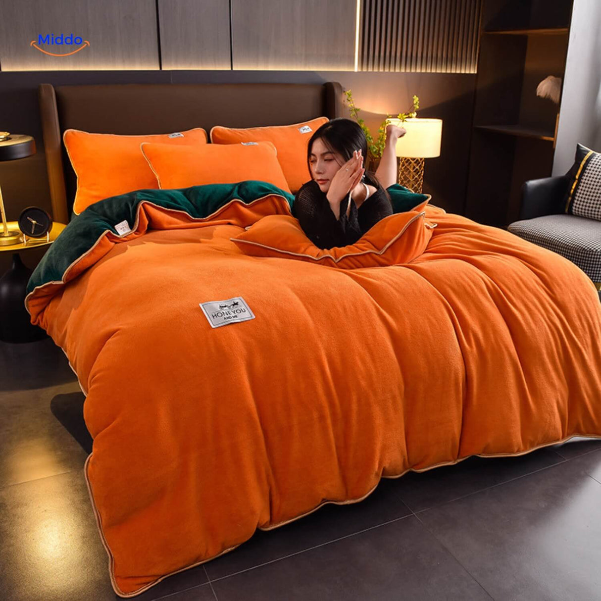 Carvallo - Samt-Plush-Duvet Cover Carvallo