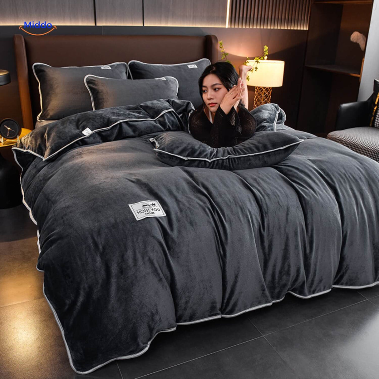 Carvallo - Samt-Plush-Duvet Cover Carvallo