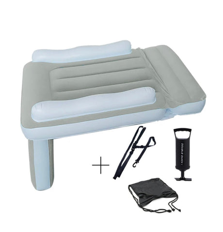 Carvallo Flygplanssäng SkyNap Junior | För barn upp till 5 år | 90×45 cm | Med handpump | Bekväm & Bärbar Carvallo